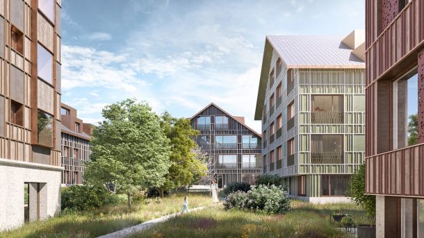 Umbau und Neubau 7 Gebäude in Gonten Appenzell