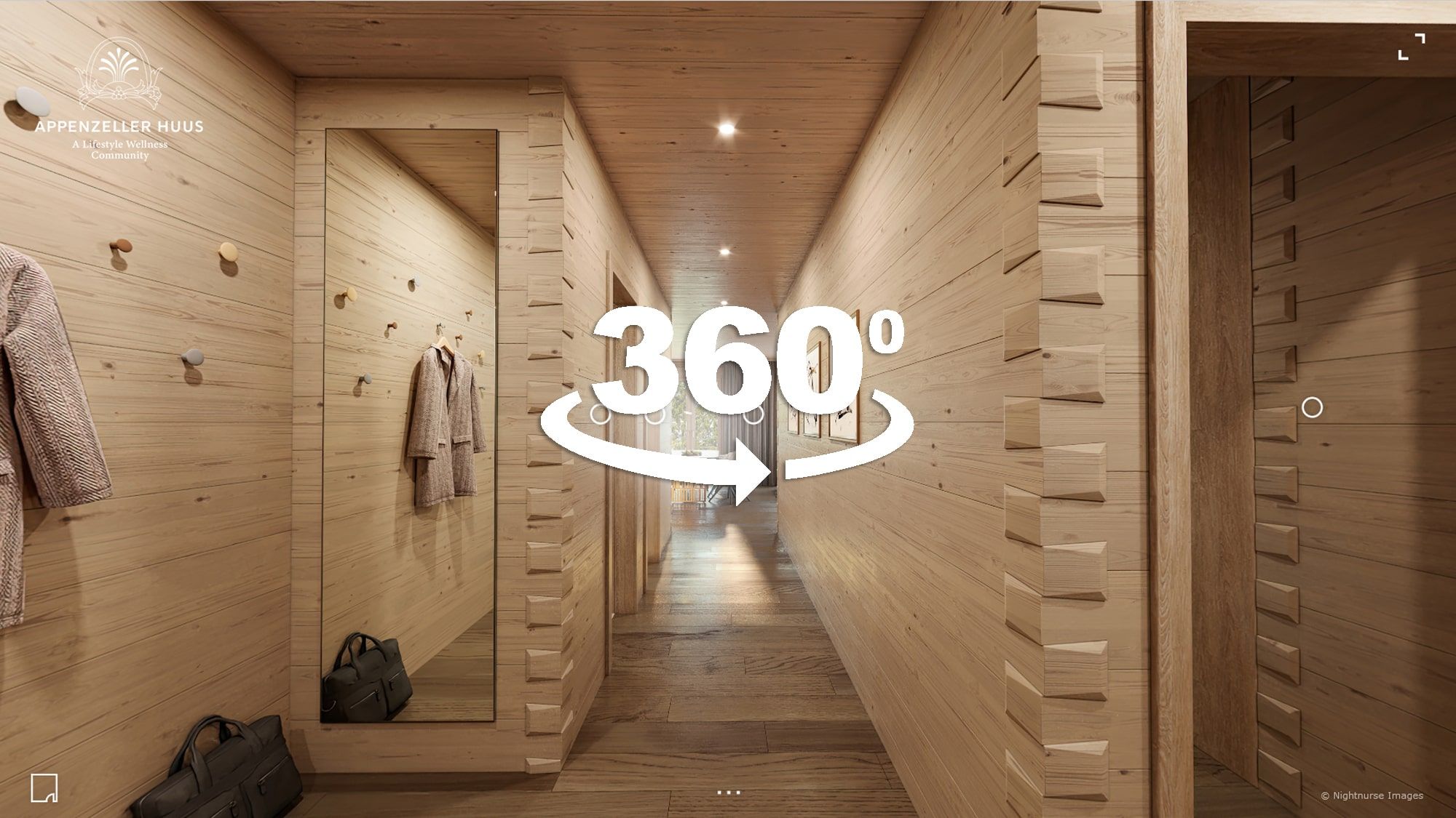 360 Grad Tour - Haus Himmelberg in Gonten Appenzell